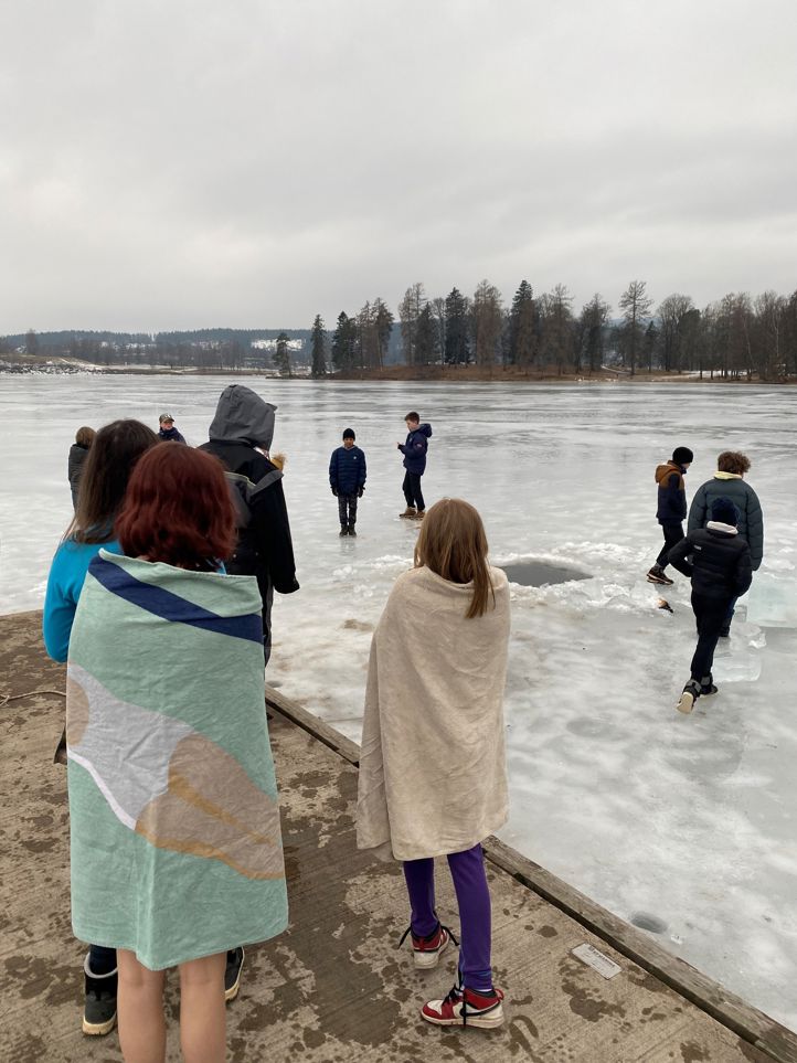 Bading i Bogstadvannet