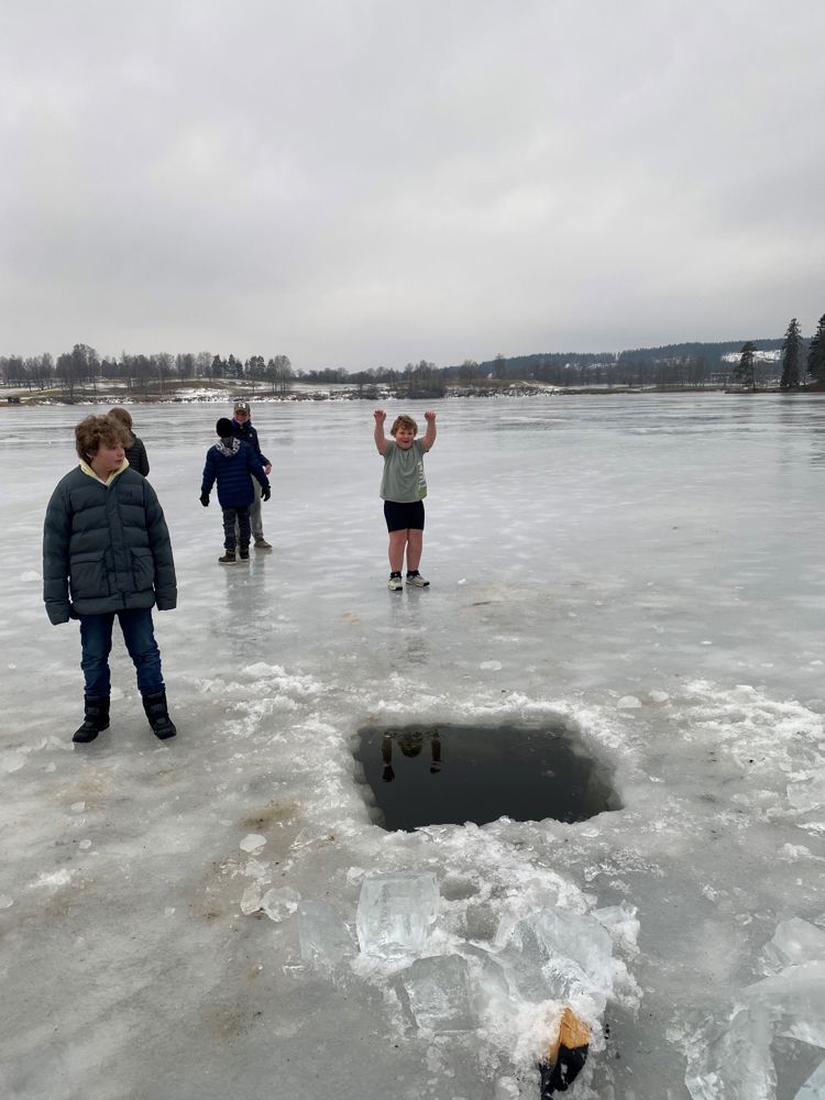 Bading i Bogstadvannet