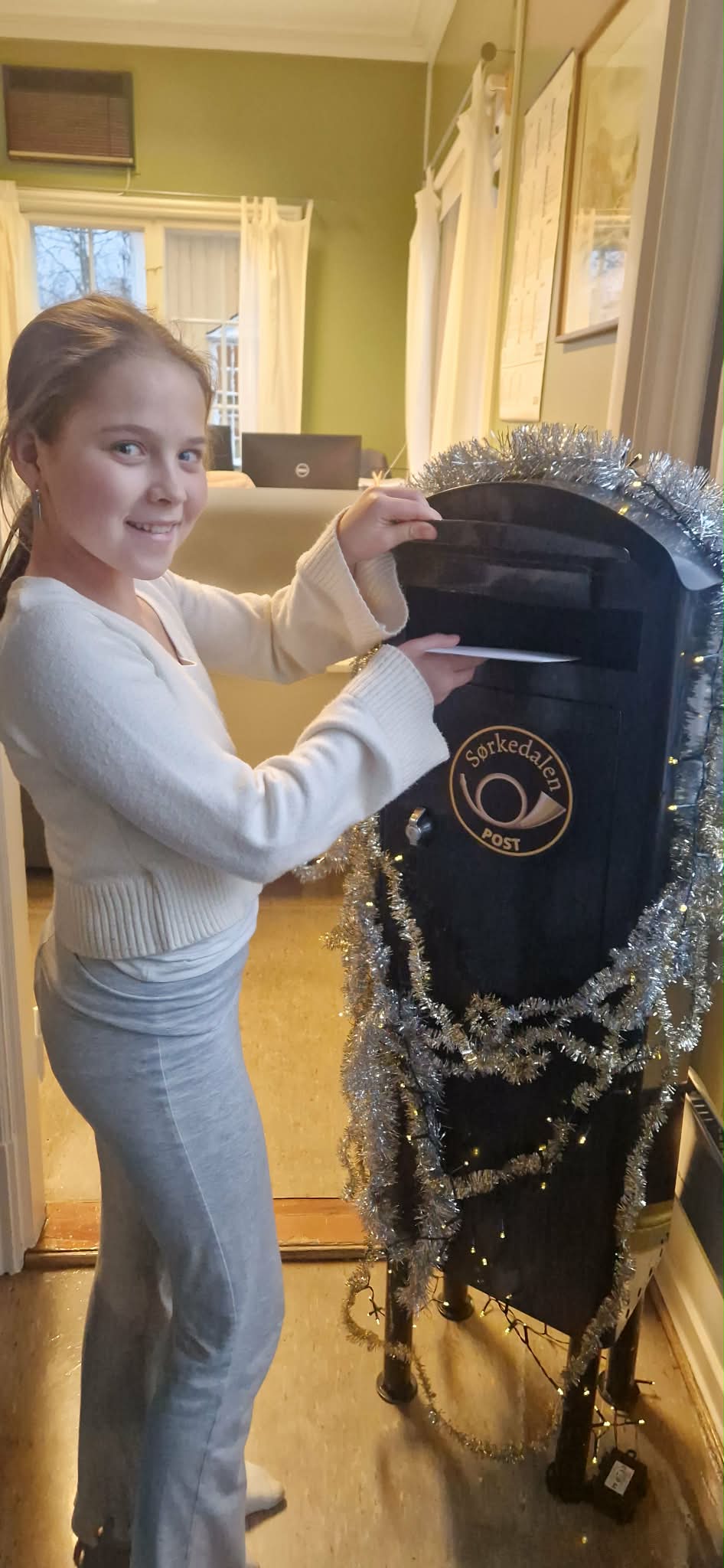 en person som holder en stor fugl